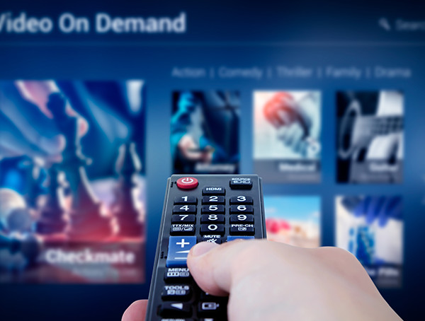 VODシステムによる映画三昧